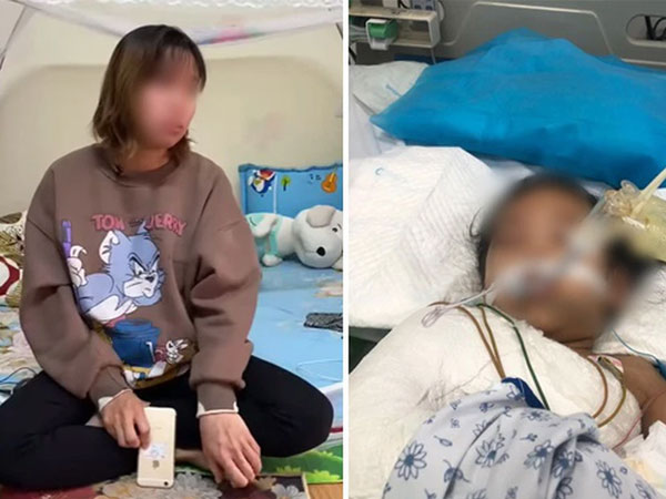 Mẹ ruột bé gái 3 tuổi bị găm đinh vào đầu lần đầu lên tiếng: 'Em rất sốc, một đằng là con em, một đằng là người ăn ở với em'