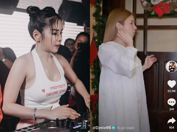 DJ Mie xuất hiện với chiếc mũi khoằm khác lạ nghi mới 'dao kéo'