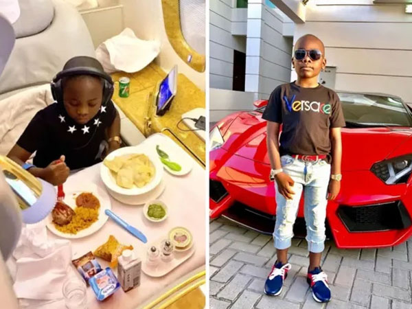 Giật mình với cậu bé đến từ Nigeria, 9 tuổi có biệt thự riêng, phi cơ cá nhân và dàn siêu xe nhiều người mơ ước