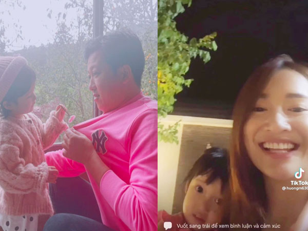Nhã Phương vô tình 'khoe' trọn dung mạo con gái trên sóng livestream, dự đoán sẽ là mỹ nhân tương lai