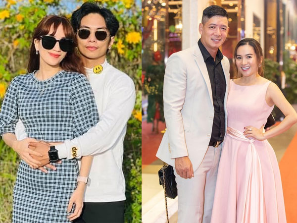 Ba cặp vợ chồng 'máy bay - phi công' hạnh phúc của showbiz Việt
