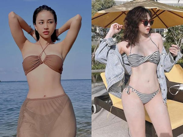 Loạt gái xinh thả dáng với bikini ngay sau Tết, chứng minh không bị 'bánh chưng nhập'