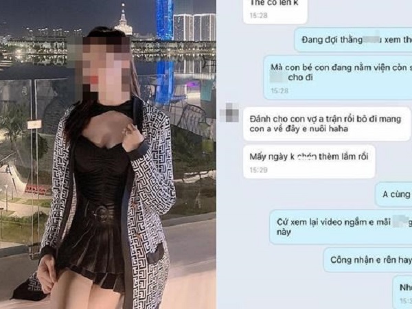 Hot girl Gia Lâm bị tố tòm tem chồng người, có clip giường chiếu