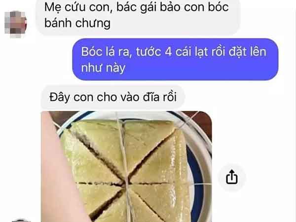 Ra mắt nhà người yêu được nhờ cắt bánh chưng, cô gái rút điện thoại cầu cứu mẹ đẻ và cái kết không ai 'độ' nổi
