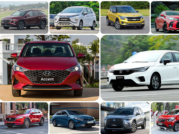 Top 10 xe bán chạy tháng 1/2022: Accent, City vượt mặt Corolla Cross