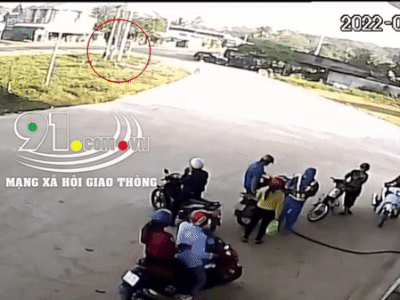 Rùng mình clip ghi lại khoảnh khắc người đàn ông bị xe tải lật đè, kéo lê tử vong thương tâm