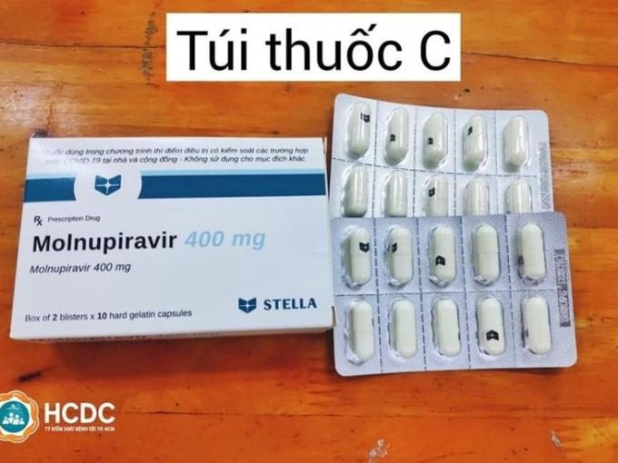Chờ hướng dẫn của Cục Quản lý Dược để chính thức bán ra thuốc Molnupiravir