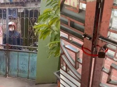 Gia đình F0 bị cán bộ khóa cửa nhà: 'Con cháu không kịp đi cấp cứu, ai chịu trách nhiệm?'