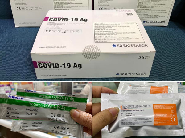 Hà Nội: Kit test Covid-19 'cháy hàng', giá tăng chóng mặt