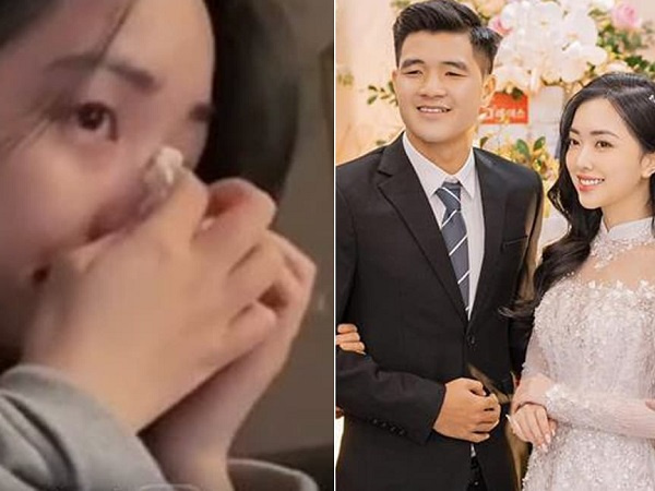 Vợ Hà Đức Chinh bật khóc sau đám cưới 3 ngày, chuyện gì đây?