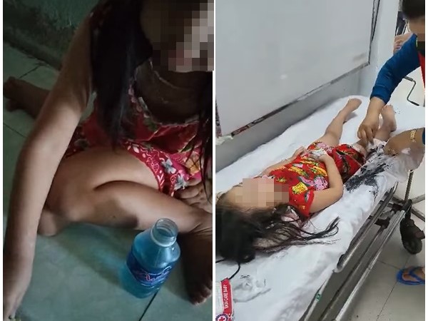 Xôn xao clip mẹ ép con gái 4 tuổi uống thuốc khiến bé phải cấp cứu trong tình trạng hôn mê: 'Uống nữa đi, uống hết đi, uống 1 lúc hết luôn đi'