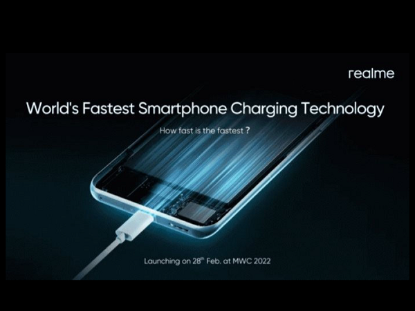 Realme sẽ ra mắt công nghệ sạc nhanh nhất thế giới