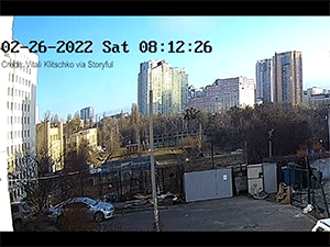 Tên lửa tấn công chung cư cao tầng ở Kyiv