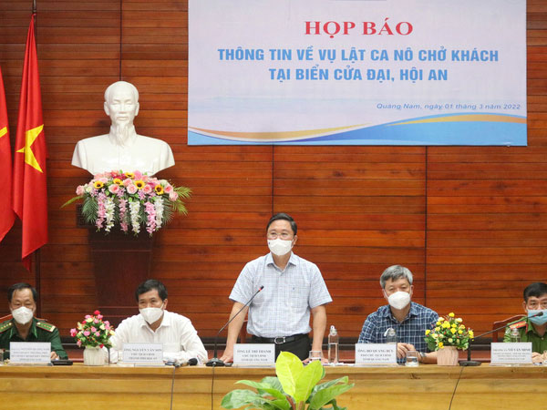 Họp báo vụ ca-nô chìm 17 người chết: Sẽ xử nghiêm lái tàu chạy quá nhanh, lạng lách
