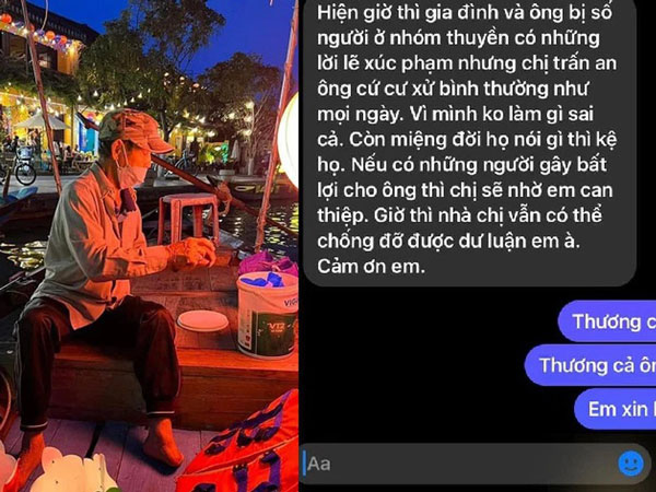 Vừa 'nổi' trên mạng xã hội được 2 ngày, cụ ông lái đò ở Hội An đã bị 'ăn hiếp' vì lý do khó tin, con gái phải lên tiếng cầu cứu
