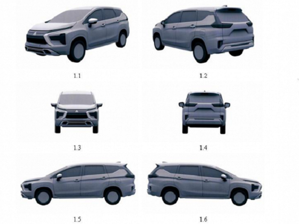 Mitsubishi Xpander 2022 đăng ký bản quyền tại Việt Nam