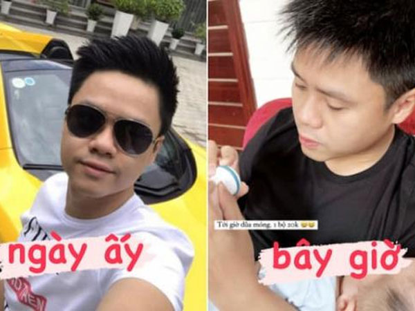 Vợ tiểu thư tung ảnh hiện tại của thiếu gia Phan Thành, dân tình dễ dàng nhận ra điểm khác biệt so với quá khứ