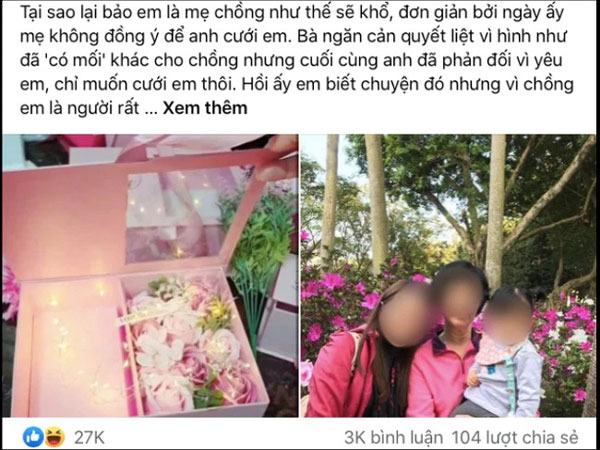 Thấy mẹ chỉ khoe quà 8/3 con gái tặng mà bơ con dâu, chồng 'sôi máu' định đi 'đòi công bằng' nhưng cách giải quyết của vợ khiến ai cũng phải phục