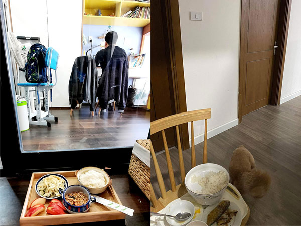 Dở khóc dở cười F0 khoẻ mạnh nằm xem phim, F1 phục vụ bở hơi tai