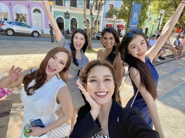 Đỗ Thị Hà tỏa sáng giữa dàn thí sinh châu Á trước thềm Miss World, nụ cười 'ăn tiền' chiếm spotlight