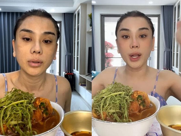 Lâm Khánh Chi lộ mặt mộc trên sóng  livestream, dân mạng đồng loạt chê 'vừa xấu vừa già'