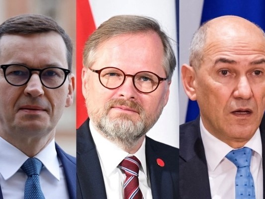 Bộ ba Thủ tướng EU đi tàu tới Kiev để ủng hộ Ukraine