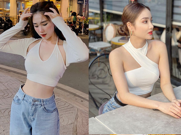Chia tay thủ môn, hai hot girl xinh đẹp gợi cảm bội phần