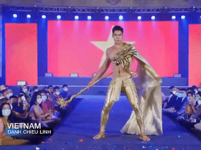 Đại diện Việt Nam toang quốc phục, lộ vòng 3 chung kết Mister Global