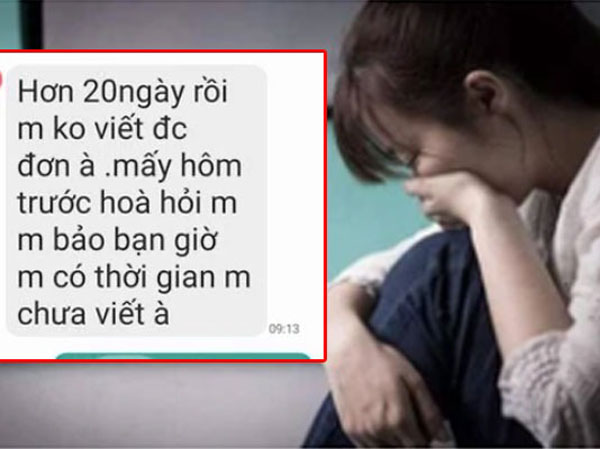 Choáng với tiểu tam 'mặt dày' có 1-0-2: Nhắn tin ép chính thất viết đơn ly dị nhân tình để còn về bỏ chồng cho nhanh