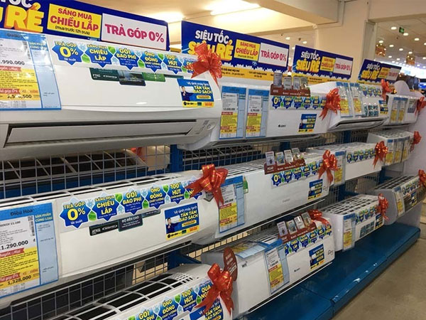 Chuẩn bị đón hè điều hòa giảm mạnh, có loại chỉ hơn 3 triệu đồng