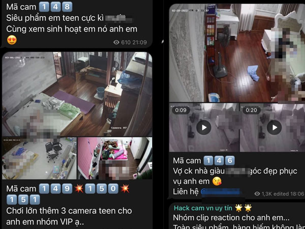Công khai rao bán clip nhạy cảm hack từ camera nhà riêng có thể đối diện với những mức xử phạt nào?