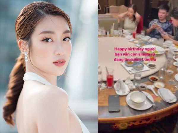 Rò rỉ ảnh Hoa hậu Đỗ Mỹ Linh ăn tiệc sinh nhật cùng 'thiếu gia nghìn tỉ' nhà bầu Hiển?