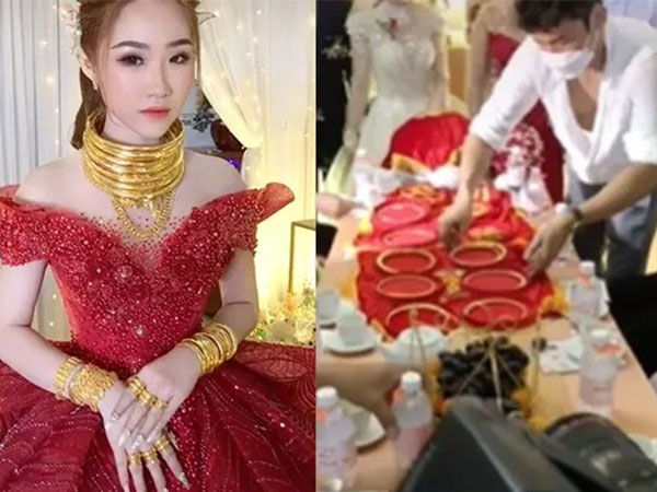 Danh tính cô dâu 'dát vàng' kín người ở đám cưới Bạc Liêu