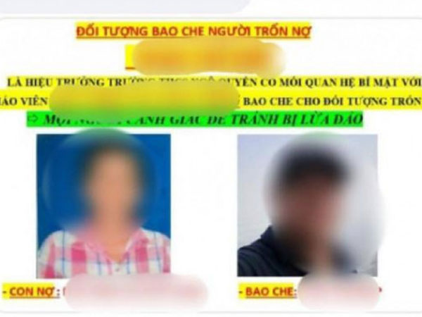 Nữ giáo viên nợ nần, hiệu trưởng bị 'giang hồ' đe dọa tông xe