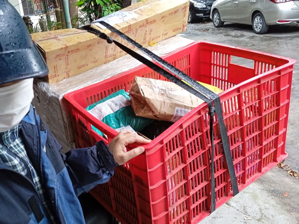 Bất ngờ gói hàng chuyển đến nhà nghi phạm sát hại, phân xác bạn gái ở Ninh Bình
