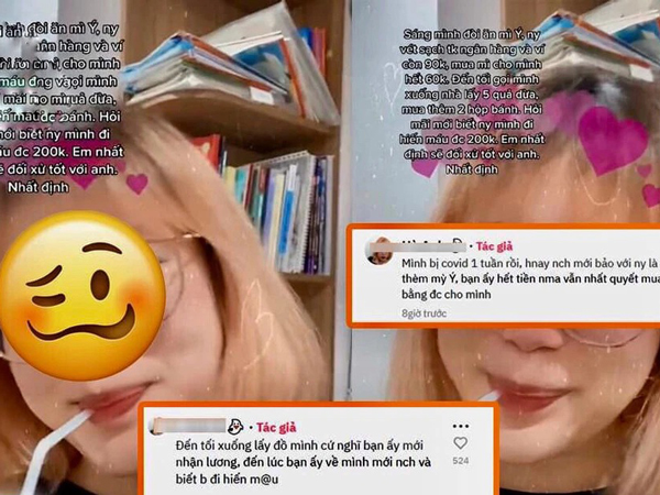 Khoe bạn trai hiến máu lấy tiền mua đồ ăn cho mình, cô gái mắng 'hút máu nghĩa đen' và sự thật phía sau