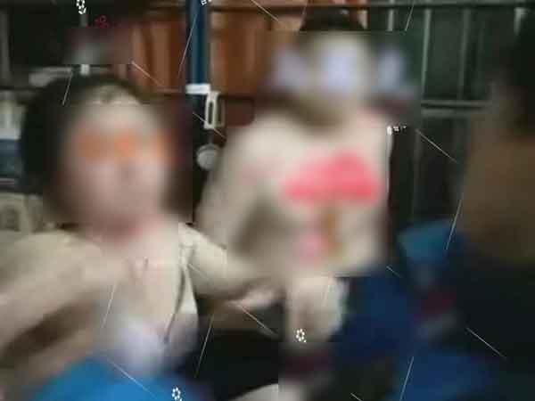 Bị bắt gian tại trận, vợ mặc nguyên bộ đồ lót đánh chồng 'không trượt phát nào' để bảo vệ nhân tình