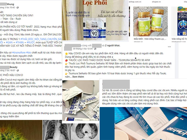 Sự thật về các sản phẩm 'thải độc, lọc phổi' ăn theo hậu Covid-19