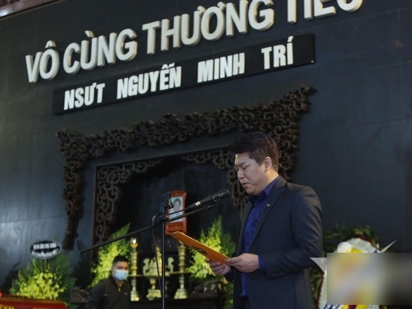 Lễ tang 'giọng đọc huyền thoại' VTV - NSƯT Minh Trí