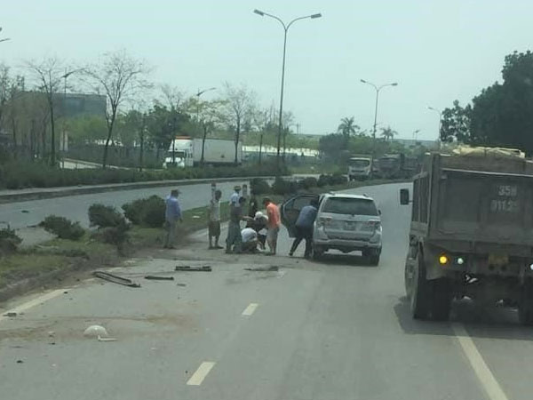 Hiện trường vụ tai nạn khiến hai vợ chồng nguyên Bí thư Ninh Bình qua đời