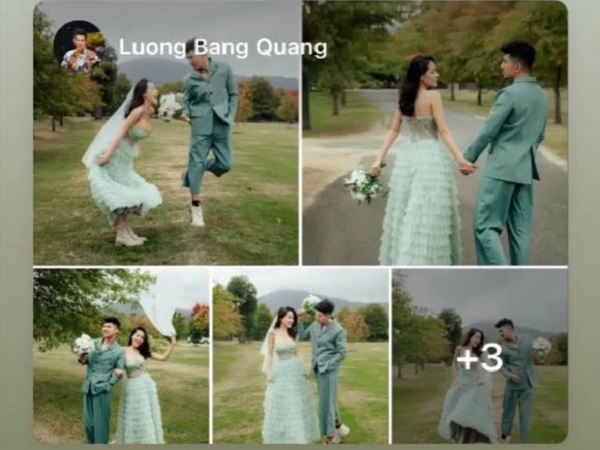 Bạn trai Miko Lan Trinh bỗng có hành động ủng hộ đám cưới của Lương Bằng Quang và Ngân 98, ai ngờ lại xóa ngay