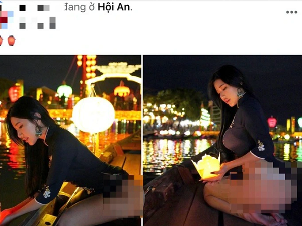 Nữ du khách chụp ảnh 'khoe mông' tại Hội An xin lỗi, gỡ ảnh khỏi Facebook
