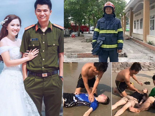 Trung úy cảnh sát kể lại giây phút nguy cấp cứu 4 người đuối nước ở Vũng Tàu: 'Lương tâm không cho phép tôi dừng lại...'