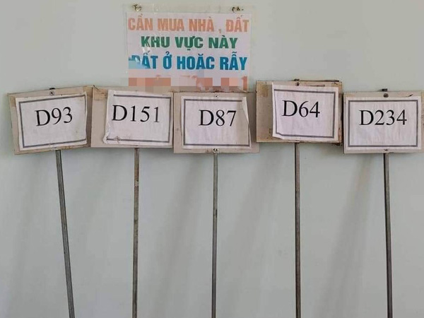 Cảnh giác 'cò' cắm biển quy hoạch giả để 'thổi' giá đất