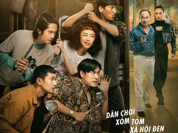 Hứa Vĩ Văn, Thu Trang, Tiến Luật bắt xã hội đen cực ngầu trong phim mới