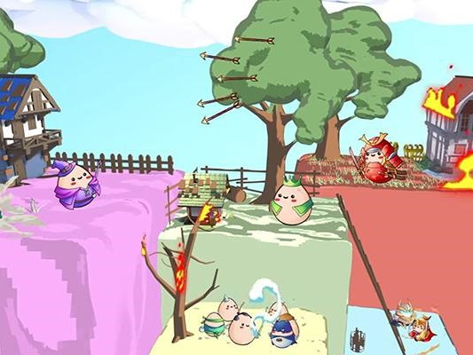 Tựa game Blockchain với lối chơi hệt như Gunny huyền thoại