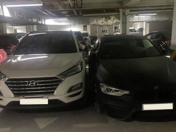 'Ngàn lẻ một' kiểu đỗ xe ngang ngược, kém duyên ở hầm chung cư