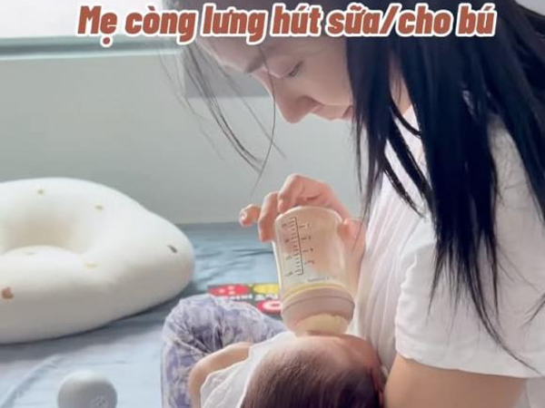 Salim lần đầu chia sẻ hành trình làm mẹ nửa tháng qua, tiết lộ stress khi nghe nhóc tì khóc và không có sữa cho con