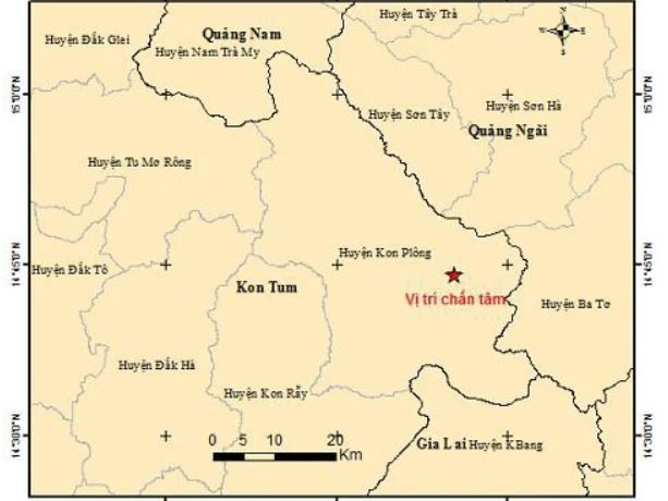 Gần 170 trận động đất trong vòng một năm ở Kon Tum, kiến nghị khẩn cấp