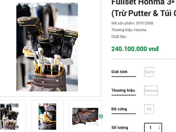 ‘Choáng váng’ với dân golf siêu giàu: Bộ gậy vài tỷ, quần áo ít cũng vài chục triệu
